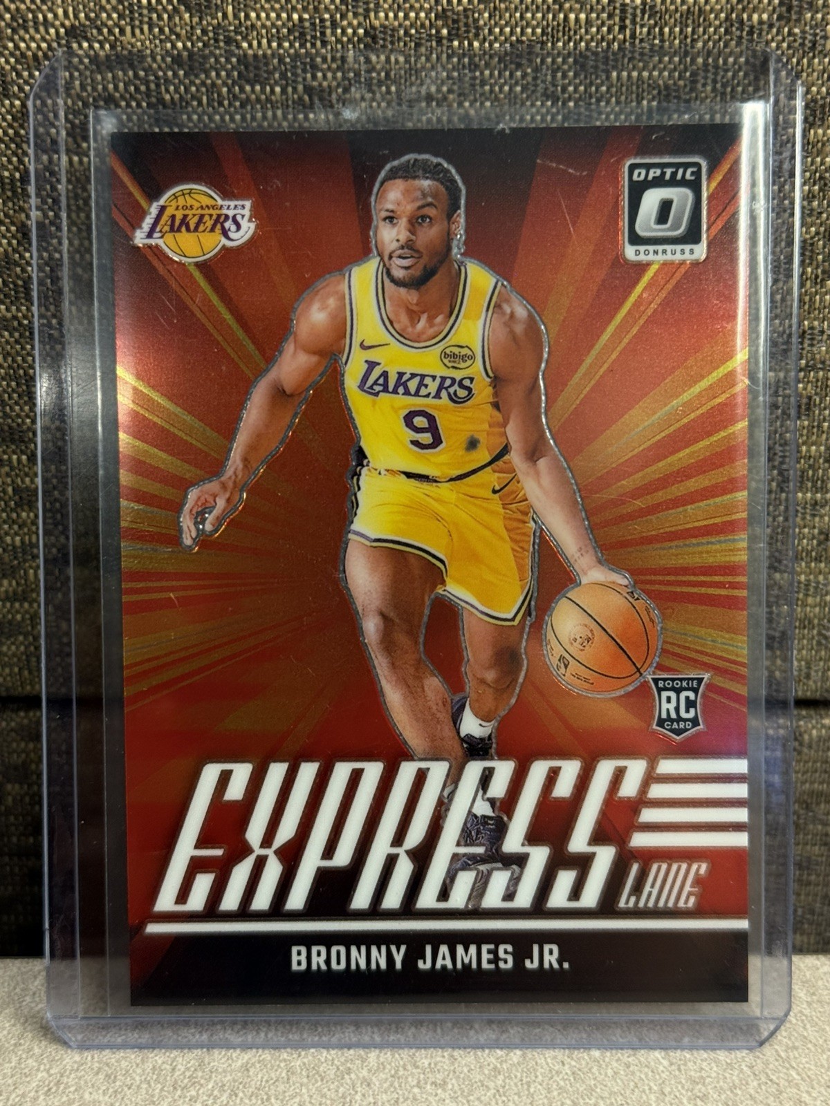 2024-25 Donruss Optic - Bronny James Jr. #4 (RC) - Express Lane [BASE]