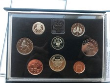 1986 Royal Mint UK Proof Coin Set In Presentation Box With COA