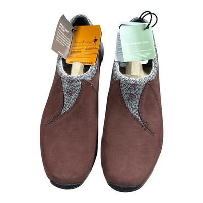Timberland Smartwool Brown Leather  Waterproof Vibram Ecostep Slip On Shoes 11