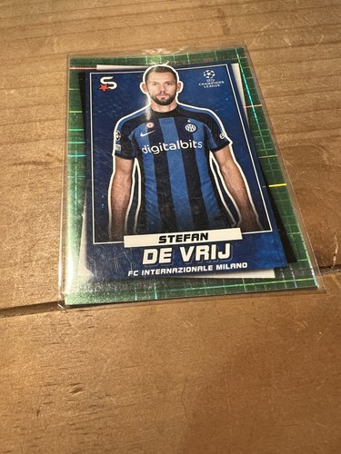 Topps Superstars 22/23 Super Rare /199 Inter Milan Stefan de Vrij #77 (93)