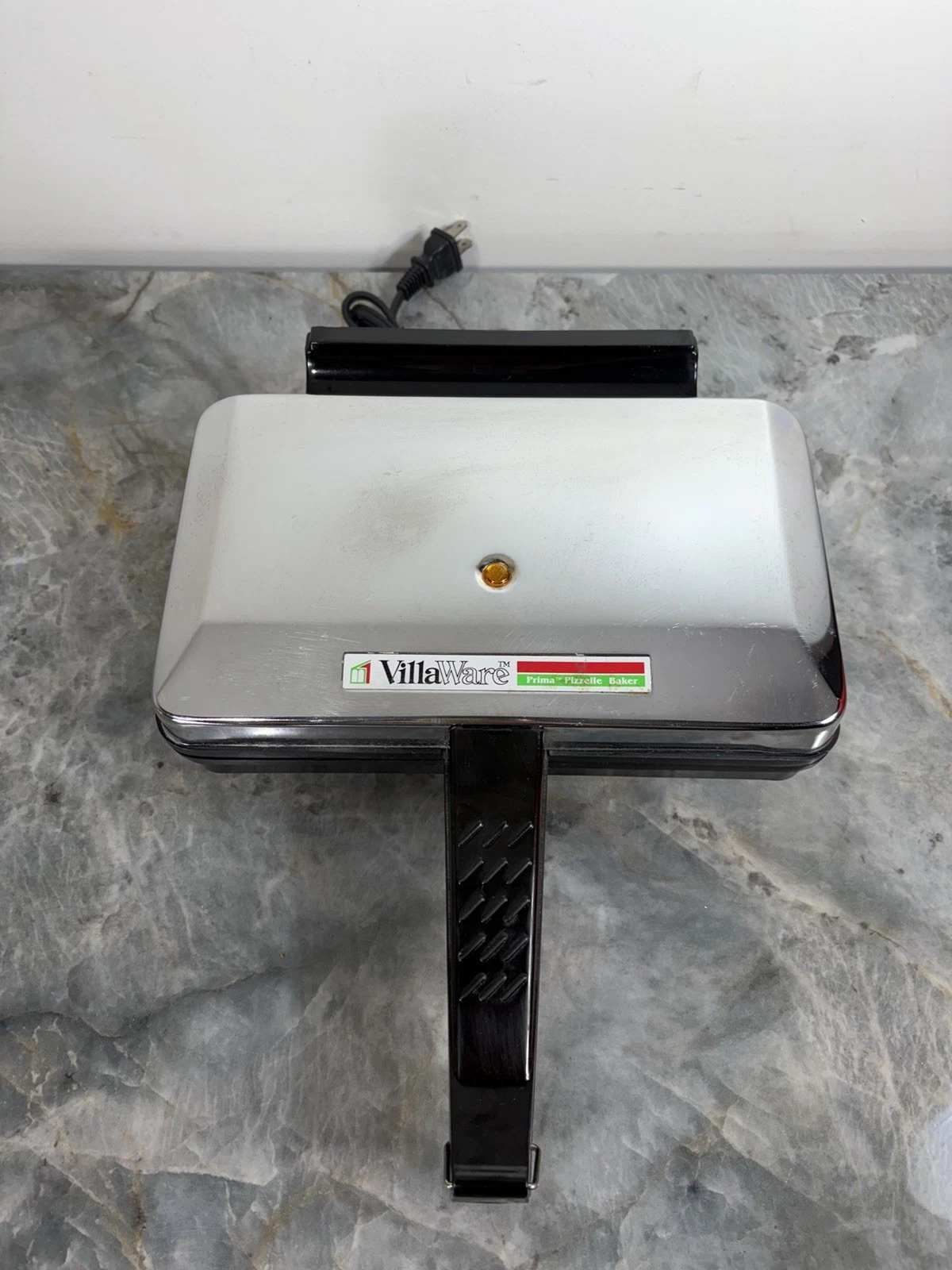 Villaware Prima Pizzelle Baker Italian Cookie Maker 5000 NS Non Stick