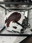 Buffalo Bills Signed Original Football Helmet White with Red Logo