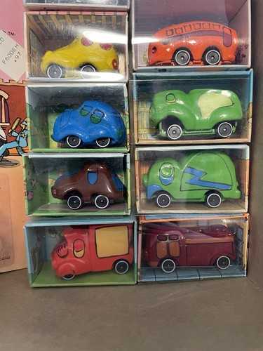 Vintage Hallmark Road Rovers Diecast Cars Complete Set Hand Painted Toy ...