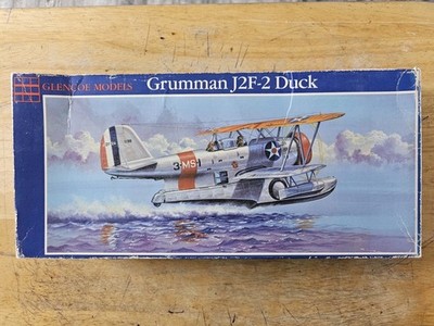 Glencoe Grumman Duck J2F-2 Model Airplane Kit, 1:48 Scale 