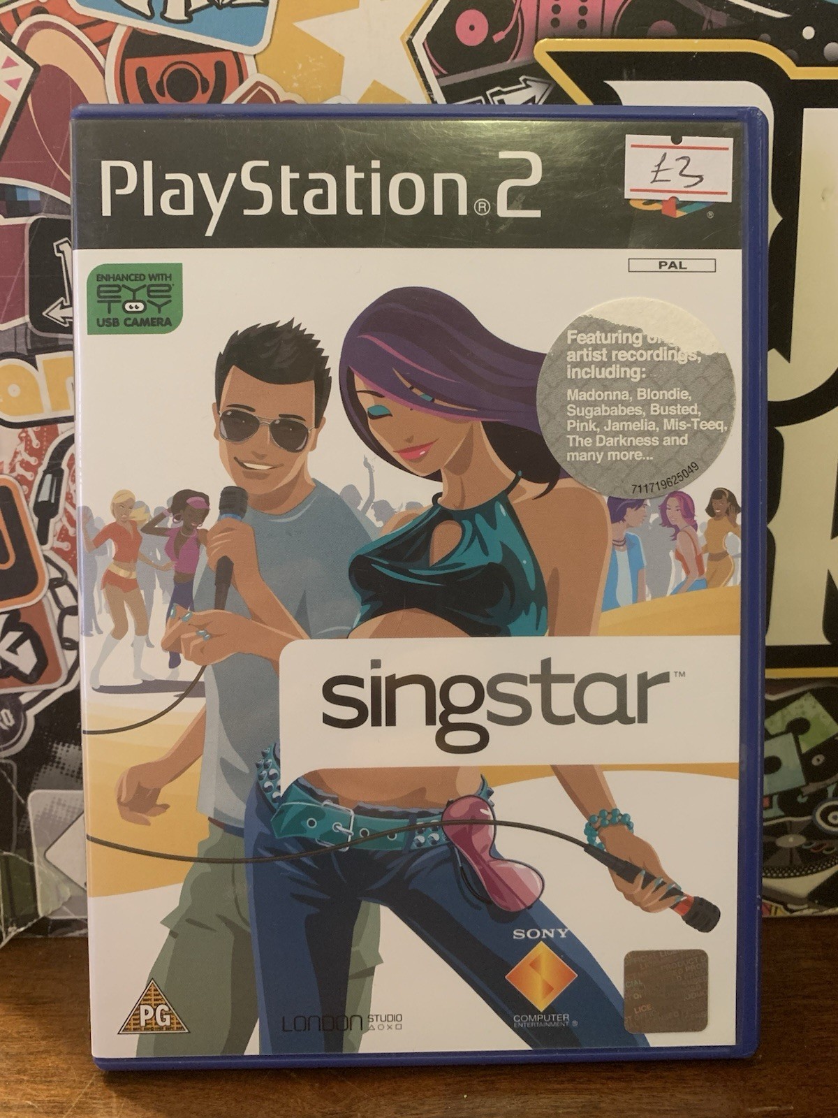 Singstar (Sony PlayStation 2) PAL UK PS2 Game Karaoke