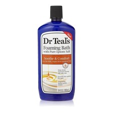 Dr Teal s Soothe  Comfort Foaming Bath with Oat Milk  Argan Oil 34 fl oz.
