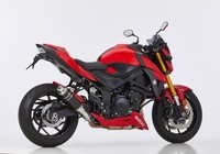 Hurric Supersport Auspuff Schwarz Passend FüR Suzuki GSX-S 750 2017-2021