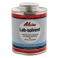 Alvin 16 oz Lab Solvent Thinner for Lab Metal & Hi Temp Lab Metal