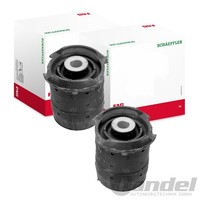 2X Schaeffler FAG Achslager Buchsen Hinten Vorne Passend FüR BMW 3