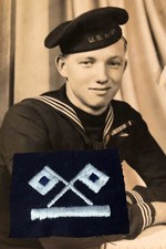 PreWWII USN Navy SIGNALMAN 3RD CLASS Dress Blue SPECIALTY MARK