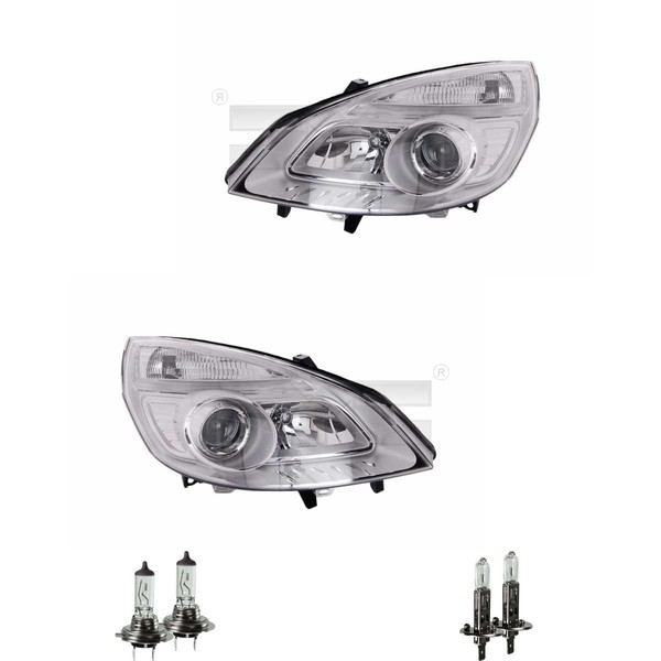 Scheinwerfer Set H1/H7 FüR Renault ScéNic II JM0/1_ Grand Inkl. Osram Lampen-image