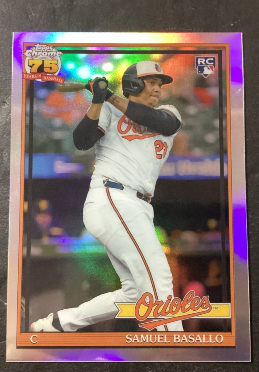 2026 Topps Chrome #91CB-17 Sam Basallo RC 