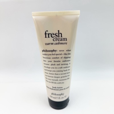 Philosophy Fresh Cream Warm Cashmere Body Lotion 7 oz New Sealed
