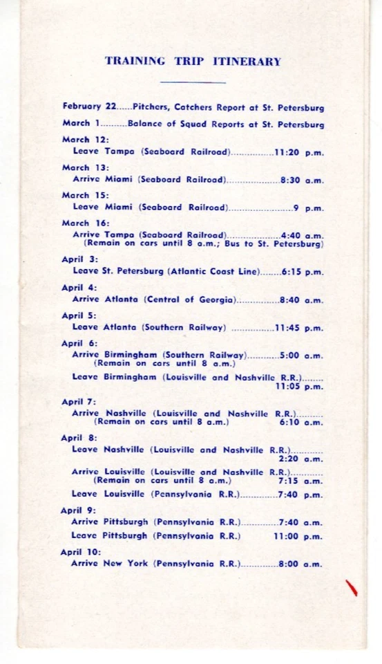 Lista de los Yankees de Nueva York 1953, calendario y más (guía de medios de entrenamiento de primavera) Foto 2 de 4
