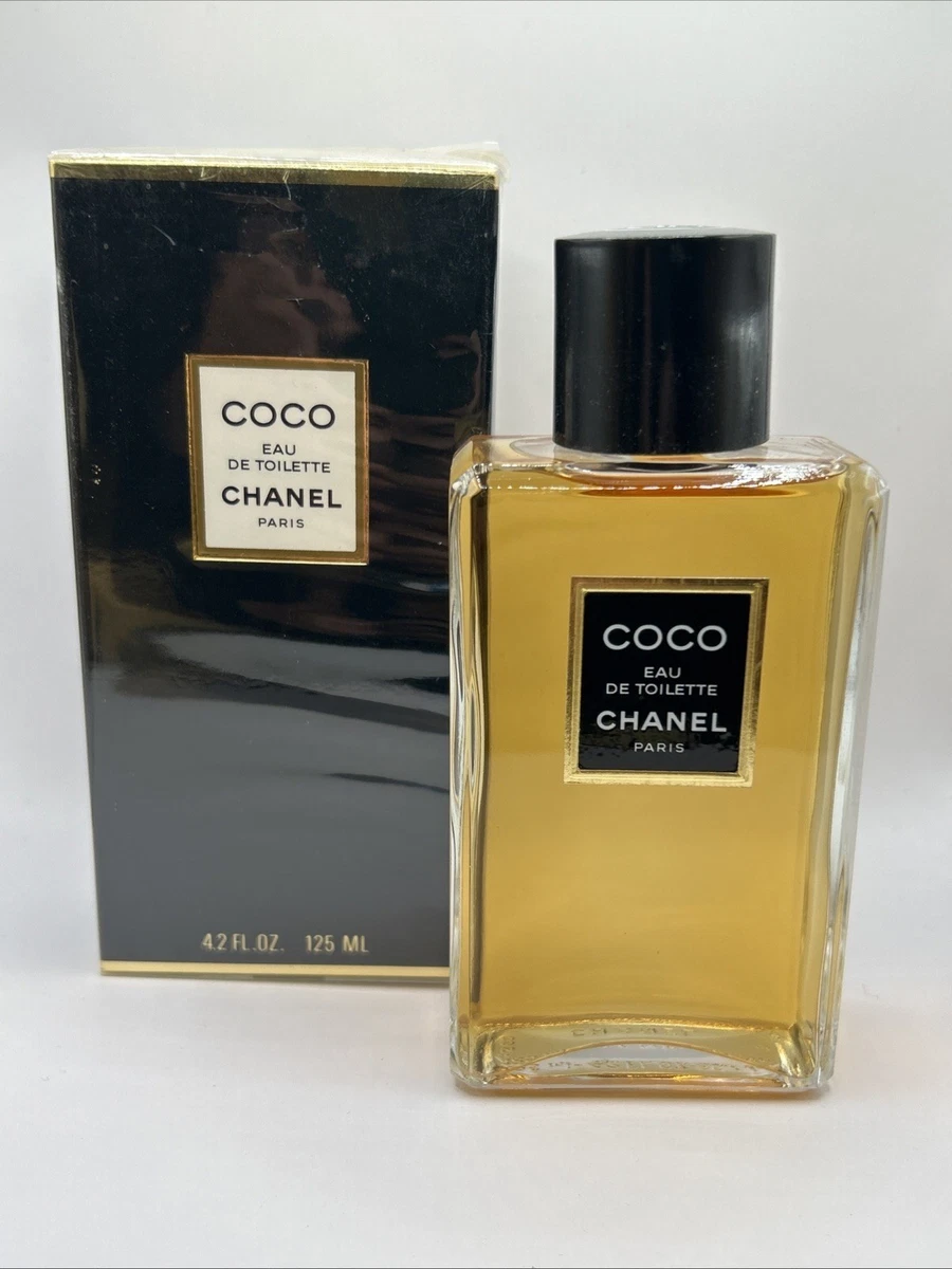 COCO CHANEL 125ML DE COLECCIÓN EAU DE TOILETTE SELLADO RARO DE COLECCIÓN FÓRMULA ANTIGUA