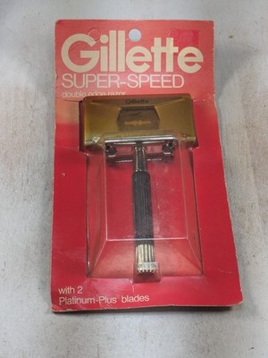 Gillette Super Speed NIB/NOS Shaving Safety Razor