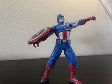 Captain America Marvel 2012 Talking Action Figure With Sheild
