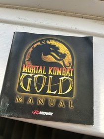 Sega Dreamcast Mortal Kombat Gold UK PAL Complete with Manual