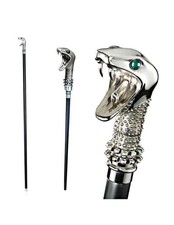 UPC 812370010110 product image for The Noble Collection Harry Potter Lucius Malfoy's Walking Stick Silver  | upcitemdb.com