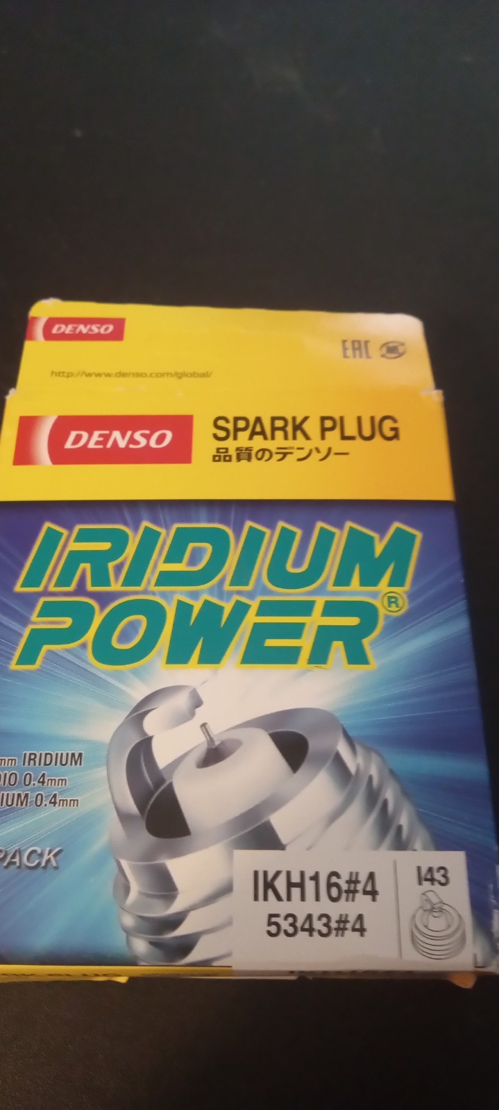 Denso Spark Plugs 4pk Model 5343