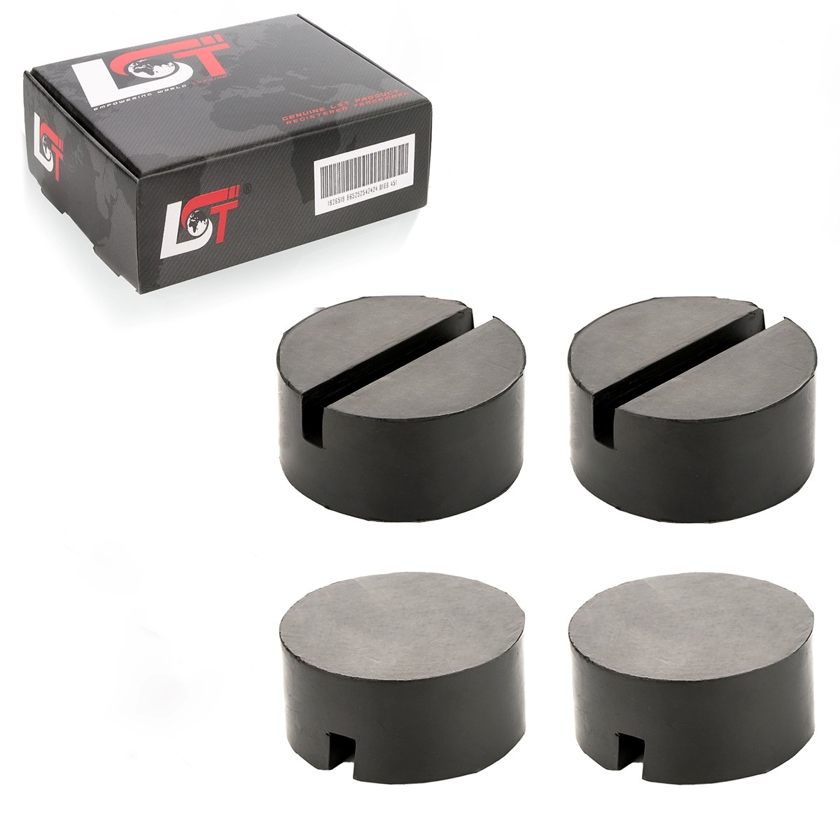 4X Jack Pad Rubber Cushion 75X35 Mm Round Rubber Block For MAYBACH