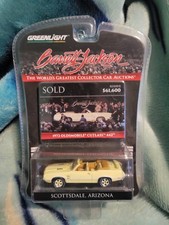 Greenlight Barrett Jackson 1972 Oldsmobile Cutlass 442 Convertible Last One 
