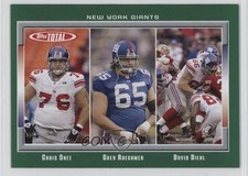 2006 Topps Total Chris Snee Grey Ruegamer David Diehl #304 8d2