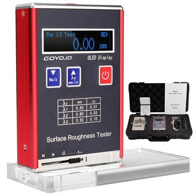 Surface Roughness Tester Meter 0.01μm Profilometer Profile Gauge Ra/Rq/Rz/Rt