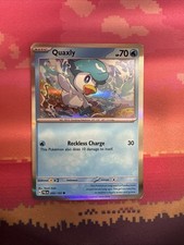Pokemon Card Quaxly Paldea Evolved Holo 050/193 NM