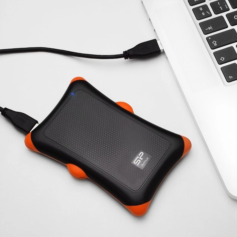 Silicon Power 1TB External Portable Hard Drive Rugged Armor A30 Shockproof 2.5-I - Image 3 of 4