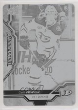 2018-19 Upper Deck Compendium Printing Plate Black 1/1 Cam Fowler #460 1u6