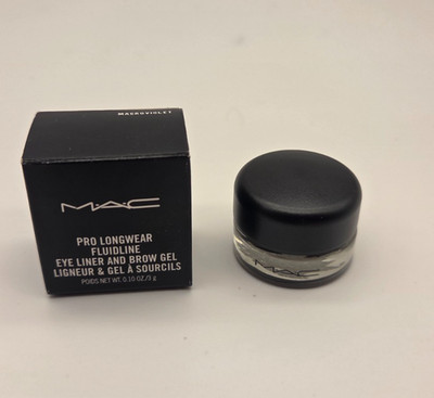MAC PRO LONGWEAR FLUIDLINE EYELINER EYE GEL LINER Macroviolet NIB