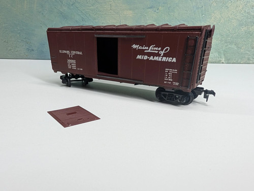 Coche de caja Athearn escala HO metal 40' Illinois Central IC #30002 LEER | Condition: Used