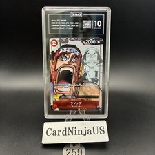 TAG GEM MINT 10 Usopp Parallel ST01-002 C 25th Edition ONE PIECE Card Game 259