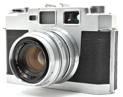 Near Mint] Aires 35 III 35mm Rangefinder Camera f/1.9 Lens Vintage