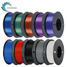  Buy 10 Pay 6  Kingroon PLA Silk PETG 1.75 mm 3D Printer Filament Spool 1KG Roll