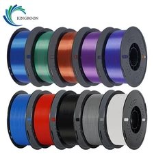 【Buy 10 Pay 6】Kingroon PLA Silk PETG 1.75 mm 3D Printer Filament Spool 1KG Roll