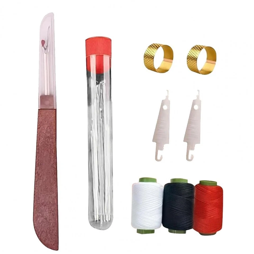 31-34Pcs Big Eye Steel Needles Set, Stainless Steel Sewing Needle Kit - Image 3 of 4