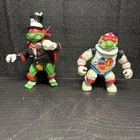 Vintage 90’s Vintage Teenage Mutant Ninja Turtle Action Figures Lot Of 3