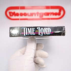 NES Nintendo Game TIME LORD - NEW & Factory Sealed with Authentic H-Seam!