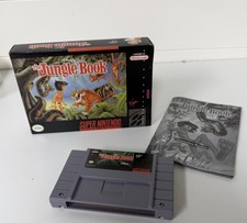 Disney’s The Jungle Book (Super Nintendo SNES) – Includes Box & Manual