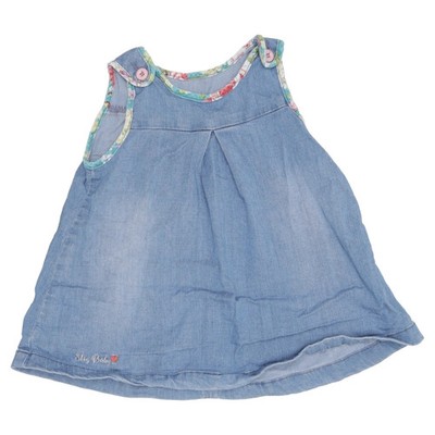 Stig, Kleid, Größe: 80, Blau/Mehrfarbig, Baumwolle/Elasthan/Polyester #0PH
