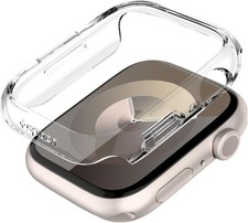 Lightweight Hard PC Cover Thin Fit Case for 41mm Apple Watch Series 9/8/7 - Clea
