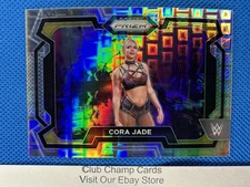 2024 #48 Cora Jade Panini Prizm WWE Premium Box Set Silver Pandora 140/199