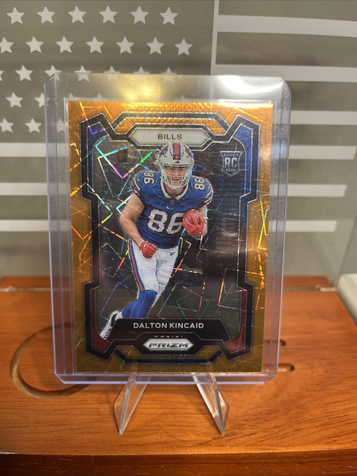 2023 Panini Prizm - Dalton Kincaid #308 Orange Cracked Ice Rookie RC Bills🔥