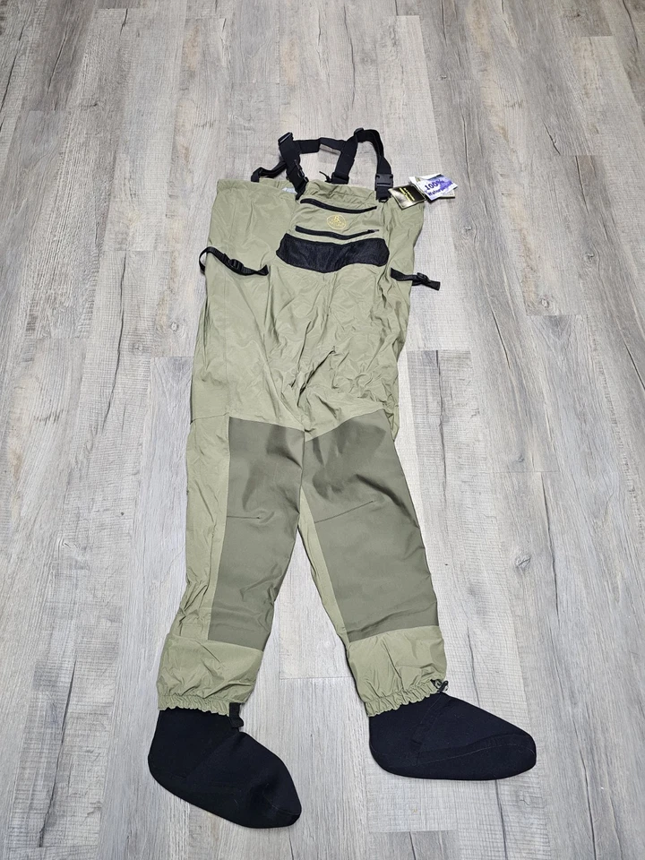 Pro Line Waders 42002 100% Nylon Waterproof Adult Size Small New w/ Tags In Box  - Image 3 of 4
