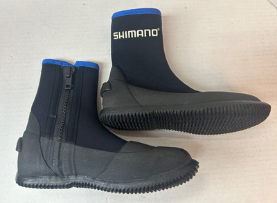 Shimano Black Bootie Flat Fishing Wading Boots Light Men s Size 7