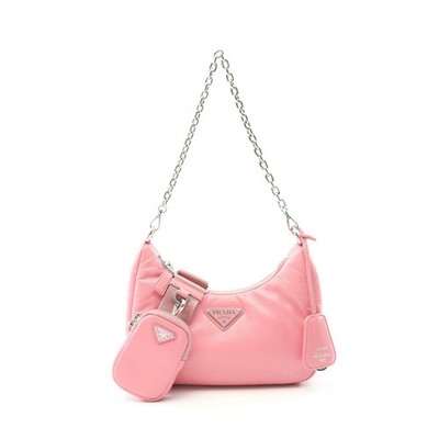Prada Re-Edition 2005 Chain Shoulder Bag Leather