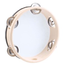 7 inch Musical Tambourine Tamborine Drum Round Percussion Gift for KTV6521