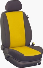 Peugeot Boxer 244 Maß Sitzbezüge KOMPLETTSET 5-Sitzer: gelb / anthrazit